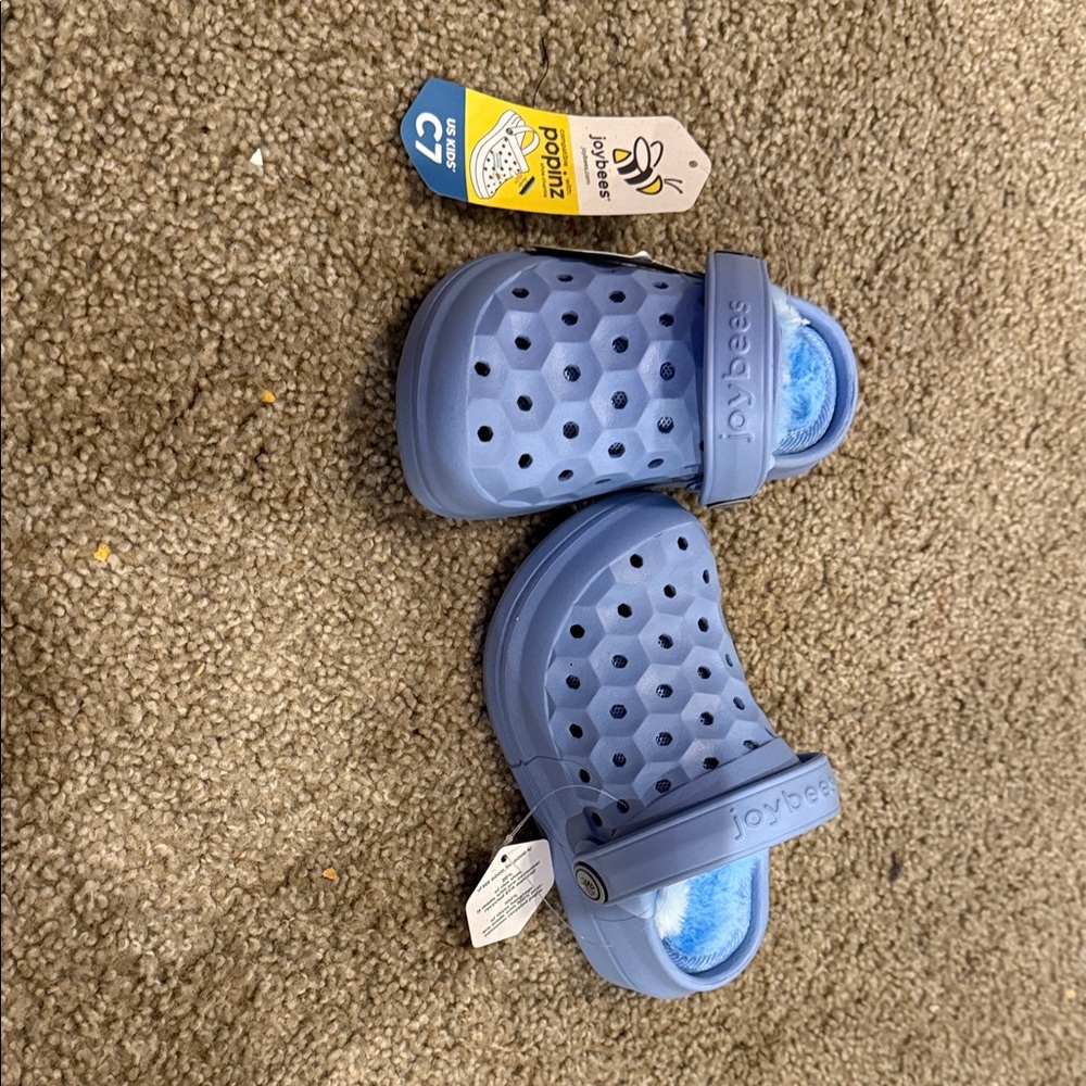 Joybees Kids Blue Clog Slippers